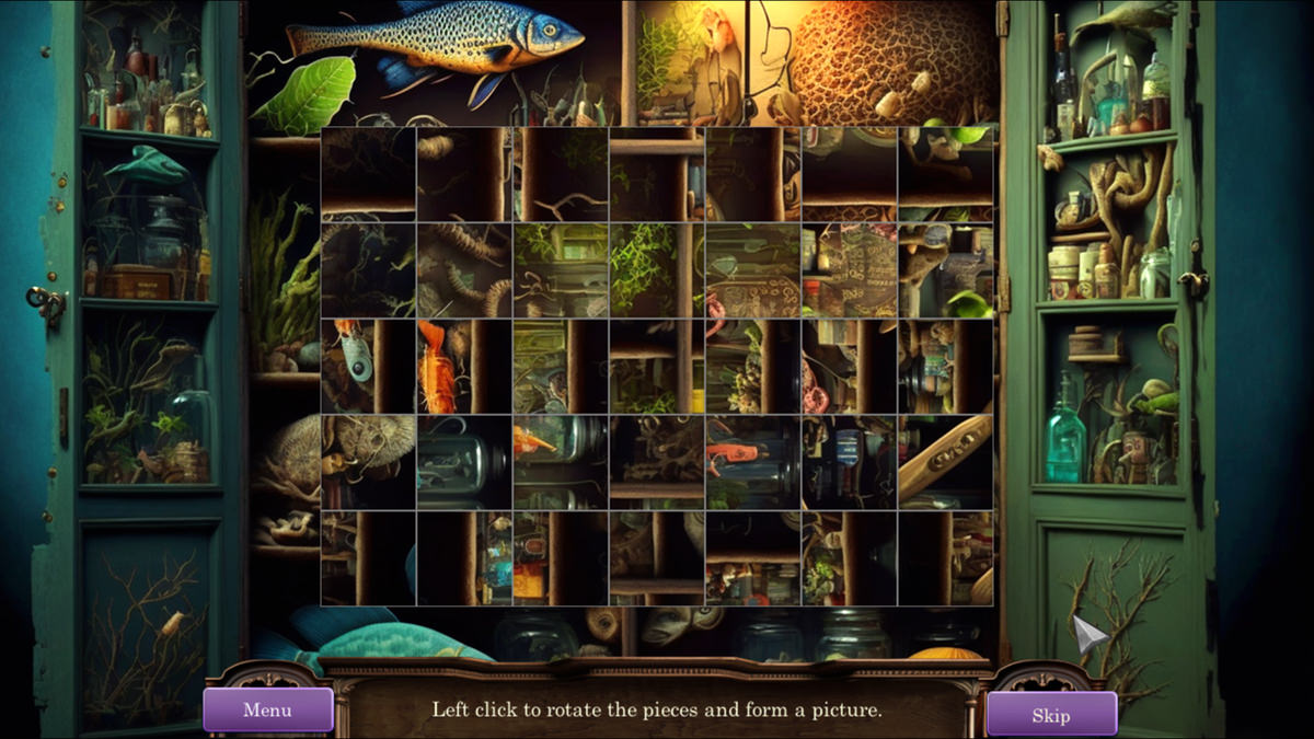 Antiquarium: rotate