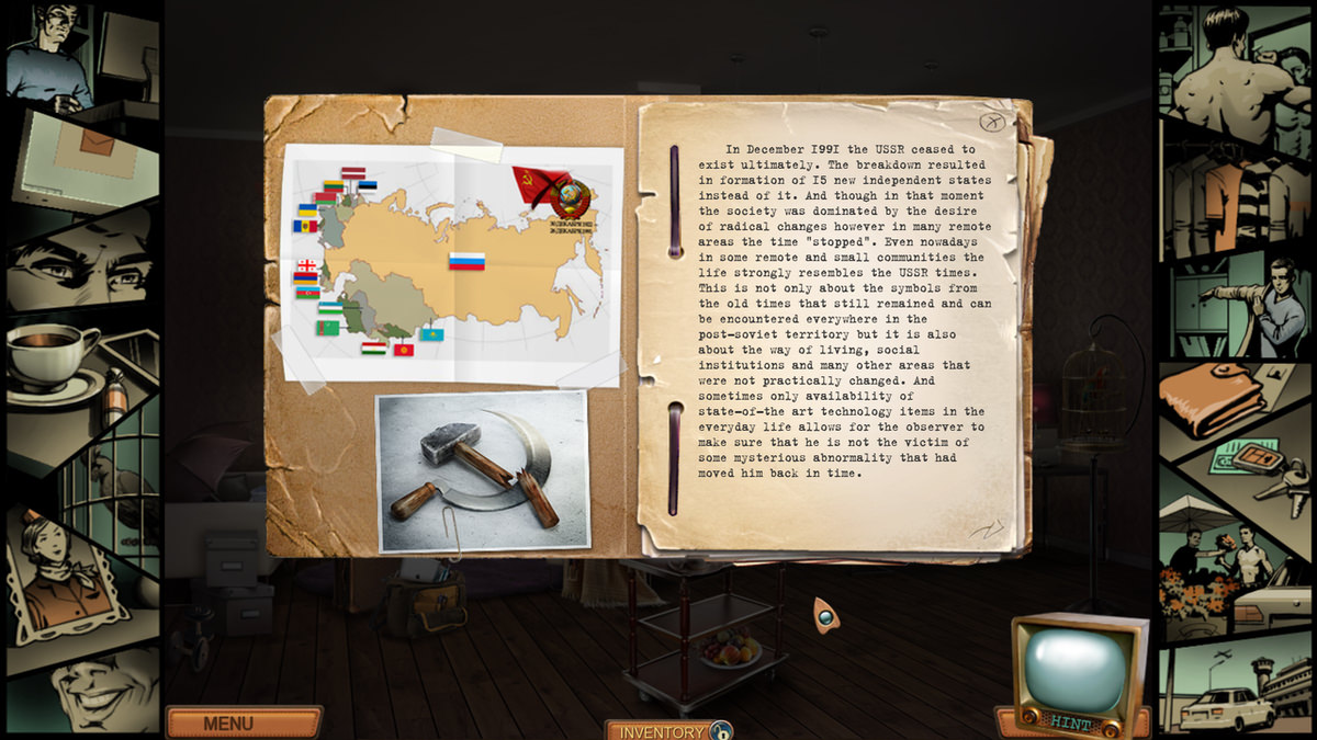View closer Deja Vu Collector's Edition: info file