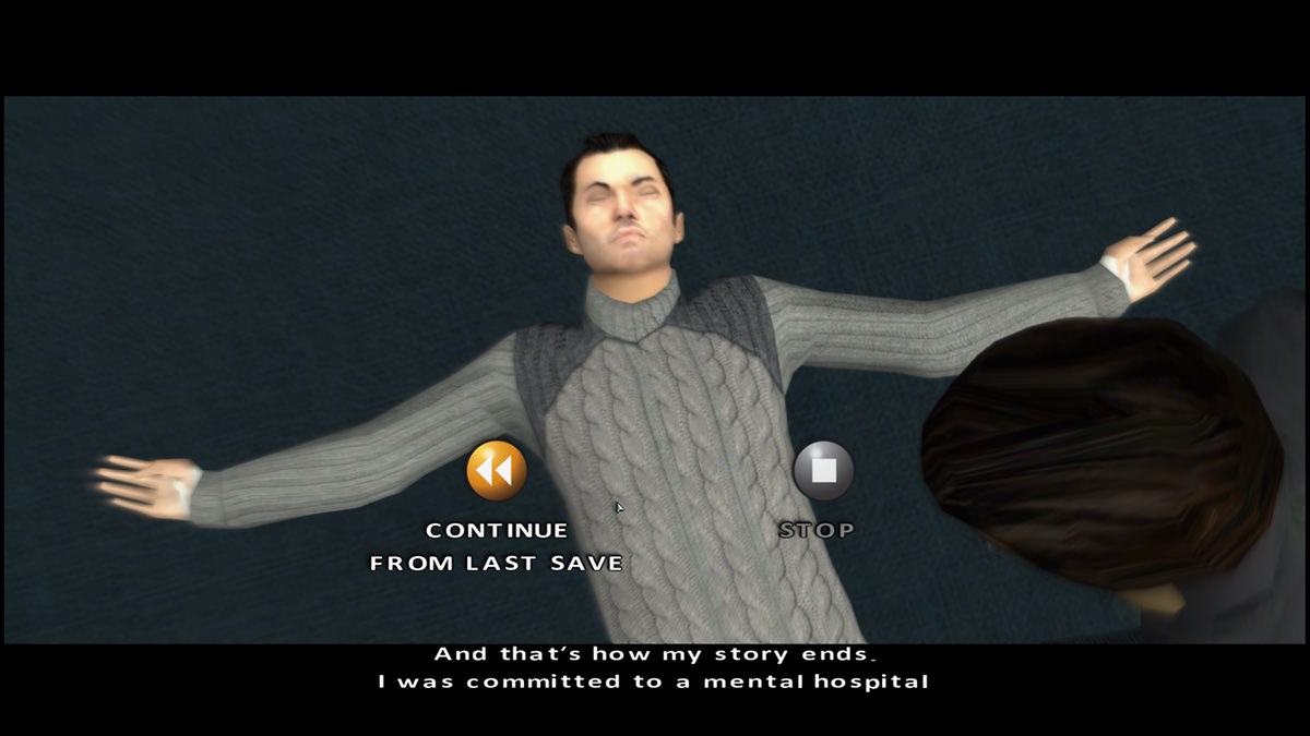 View in detail Fahrenheit: Indigo Prophecy Remastered: game over