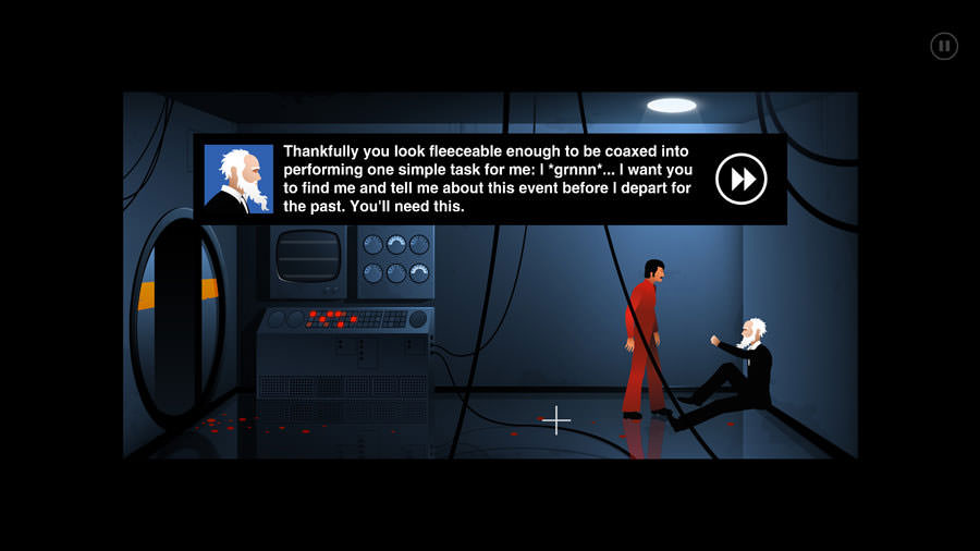 The Silent Age: wounded professor