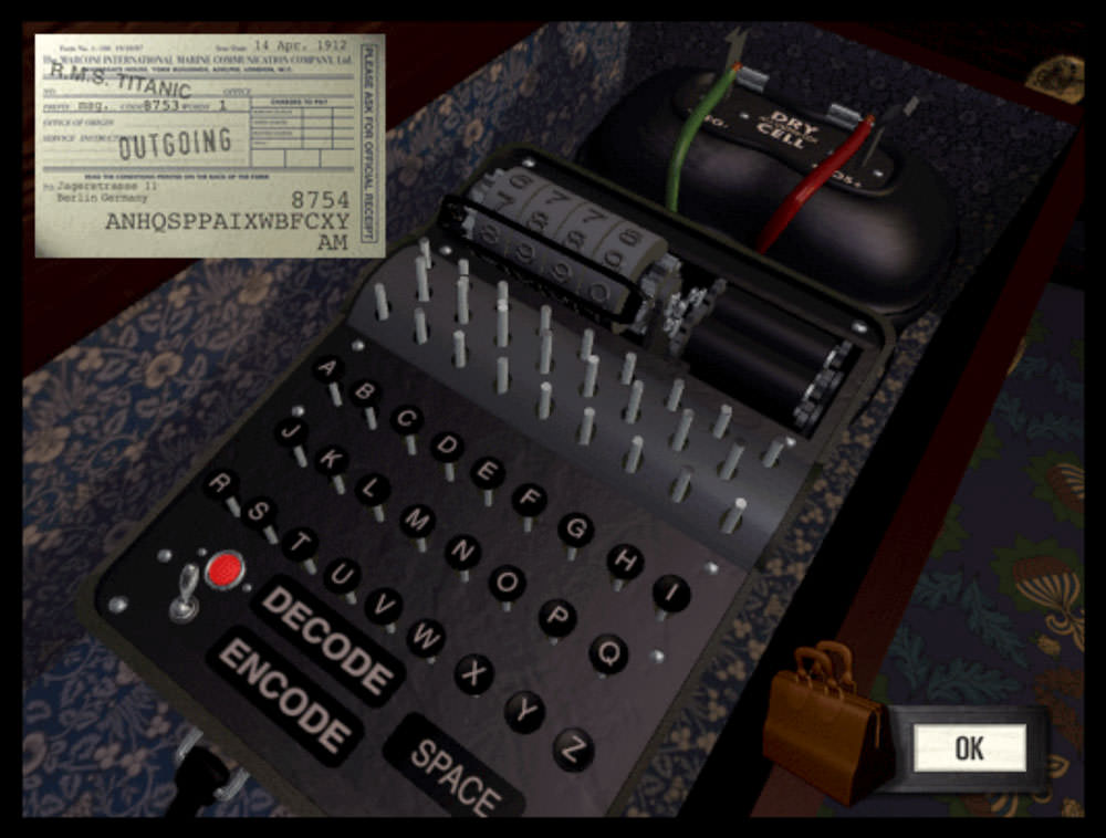 Titanic: Adventure Out of Time: coder
