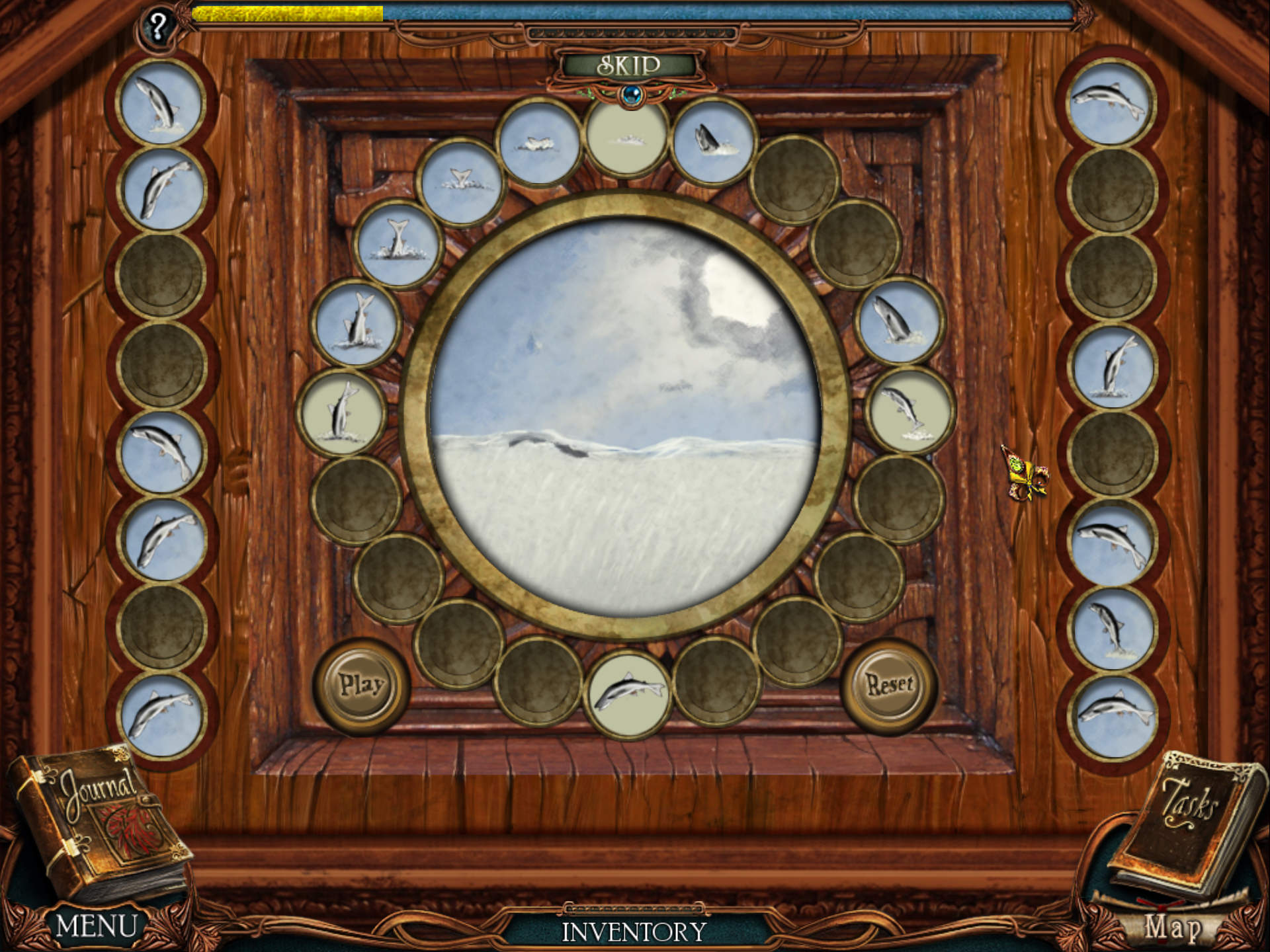 The Yellow Room: Minigame